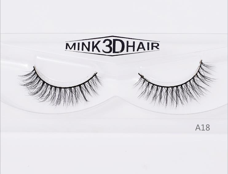 Eyelashes Mink Eyelashes Criss-Cross Strands Cruelty Free High Volume Mink Lashes Soft Dramatic Eye Lashes A18