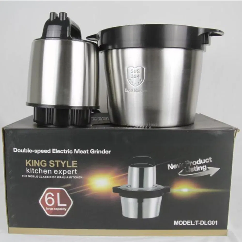 6L King Style Yam Pounder King Style Double Speed Electric Meat Grinder Fufu Pounding Machine Fufu Blender Electric King Style Meat Grinder Fufu Yam Grinder