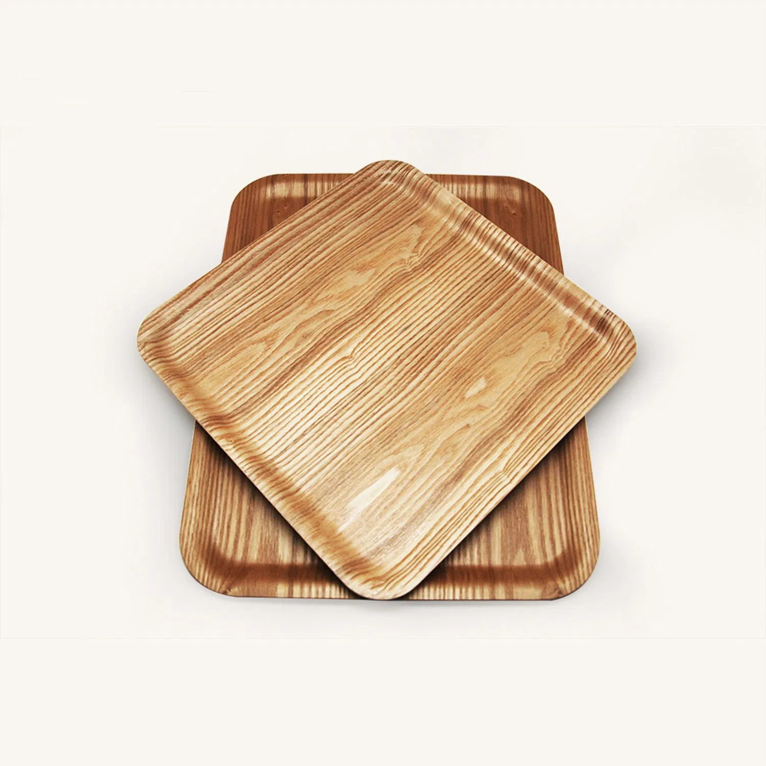 Caf&AMP Eacute Practical Multifunctional Smooth Customizable Wooden Tray