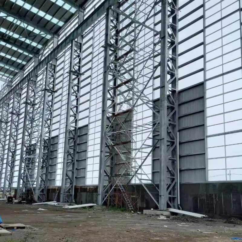 Steel Structure Prefabricated Metal Construction Steel Frame Factory Building
