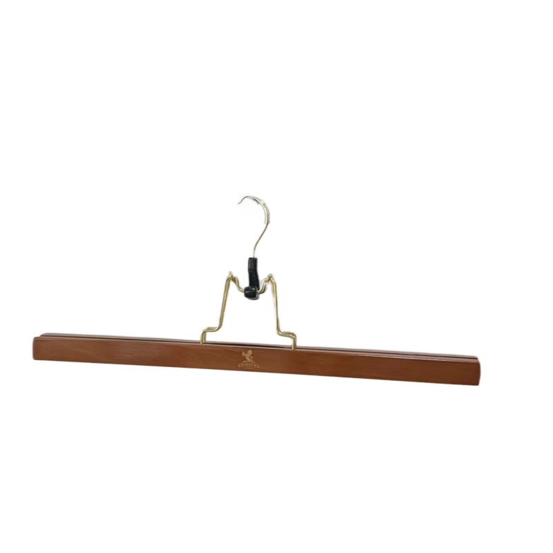 High-Quality Eco-Friendly Wooden Hangers for Star Hotels - Customizable Logo Available for Guest Rooms, Resorts, and SPA