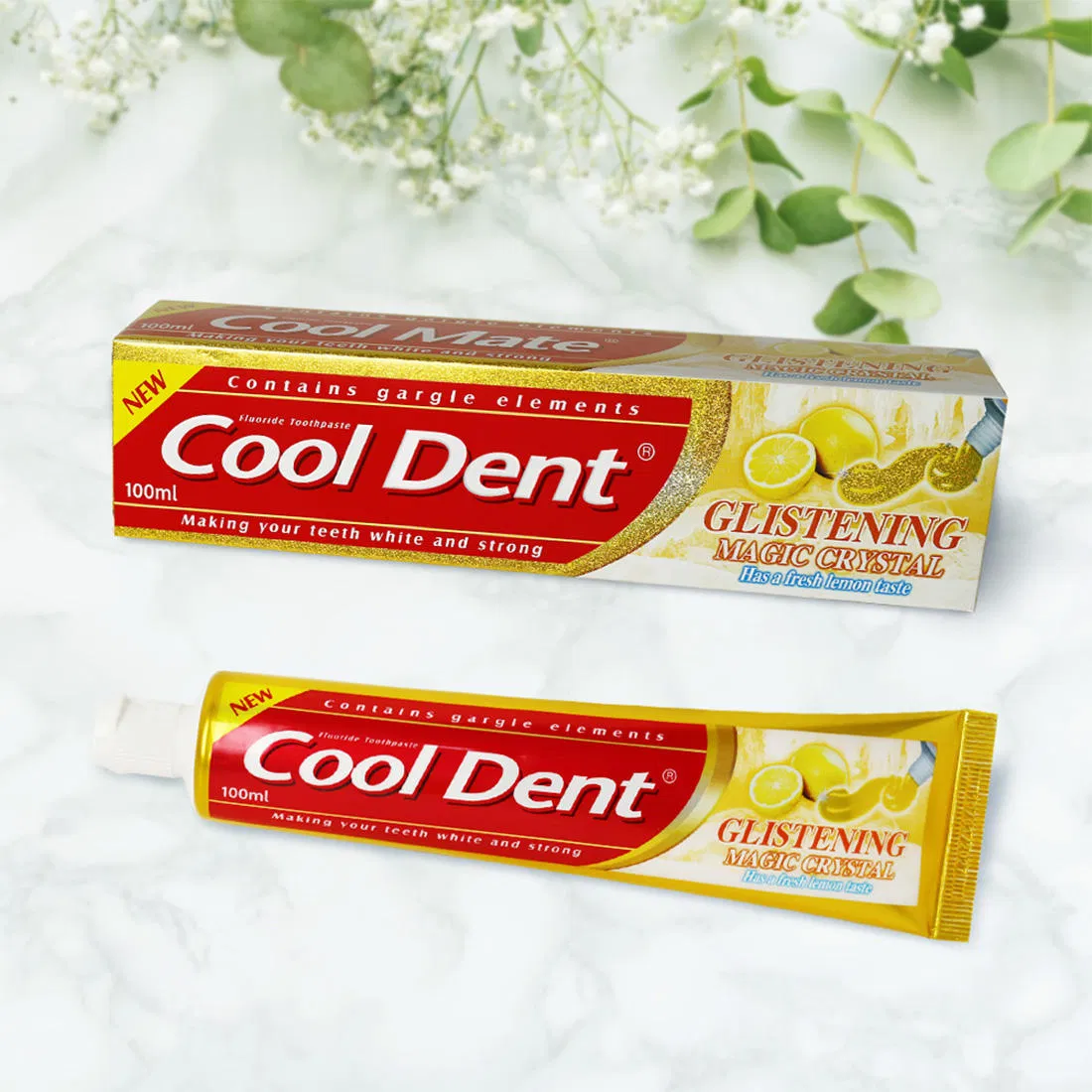 Milk Flavor Teeth Cleaning Toothpaste with Probiotics for Fresh Breath