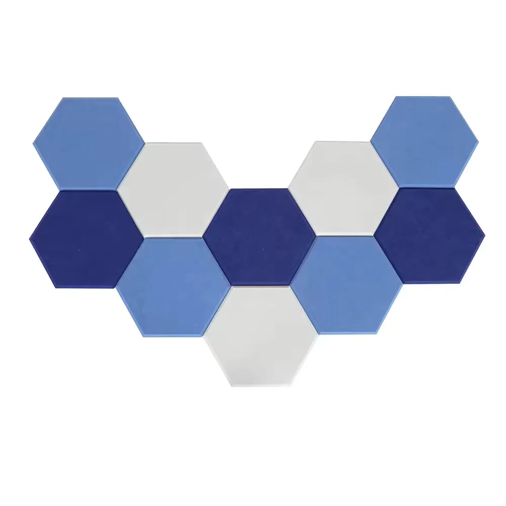 Stylish Hexagon Felt Bulletin Board for Home and Office