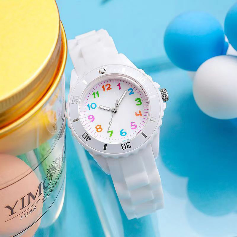 Stylish Silicone Watch Gadget with Colorful Plating (KW-013)
