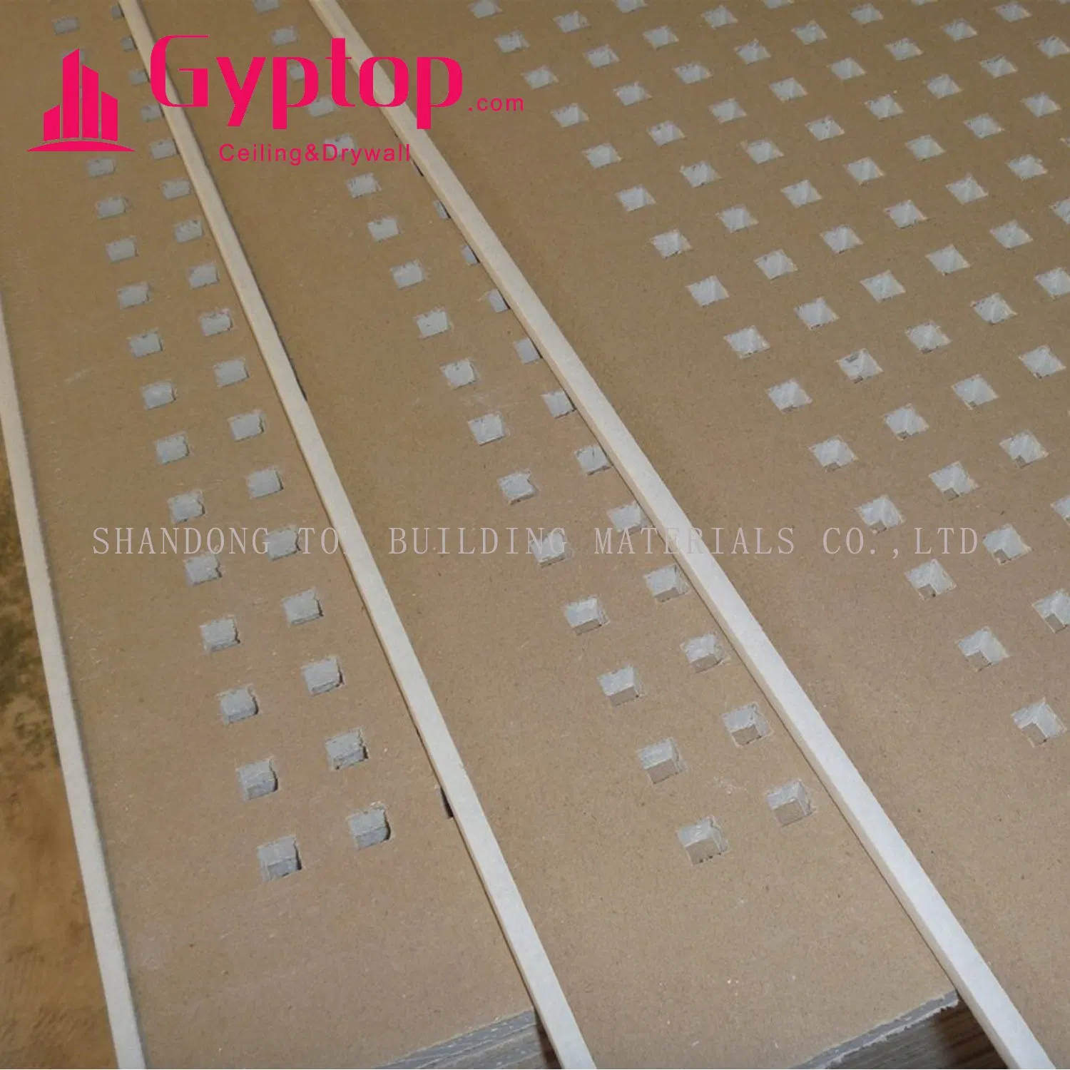 1200X2400X12mm Perforated Gypsum Ceiling Board/Acoustic Drywall Board