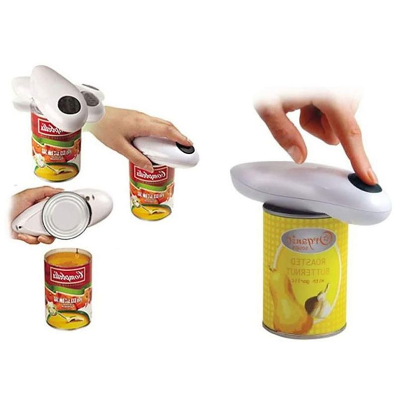 Household Appliances Kitchen Gadgets Accessories Classic Multifunction Easy Automatic Electric Can Jar Opener