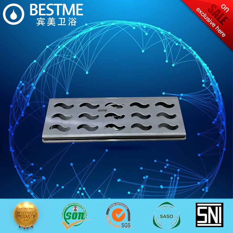 Дренаж для пола SUS304 (BF-K41), средний