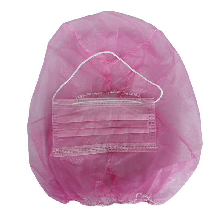 Disposable Pink Customized 2 Ply Face Mask Non Woven Balaclava Ninja PP Astronaut Astro Caps