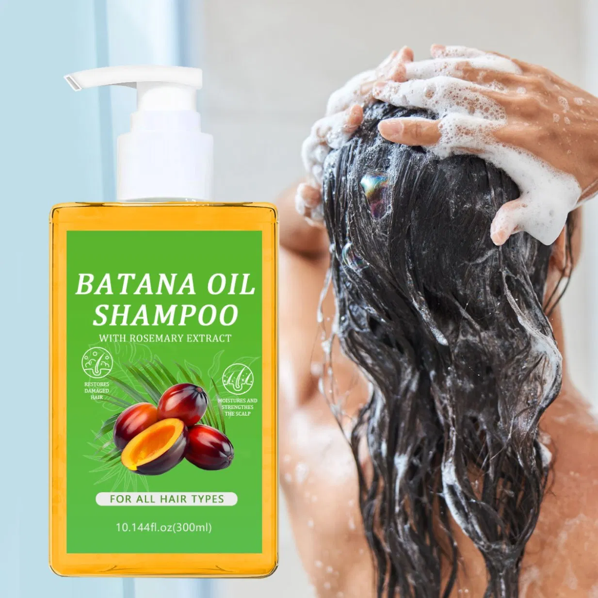 Online Wholesale and Retail Batana Oil Conditioner and Shampoo with Batana Oil for Hair Growth Scalp Treatment Batana Oil Rosemary Biotin Shampoo