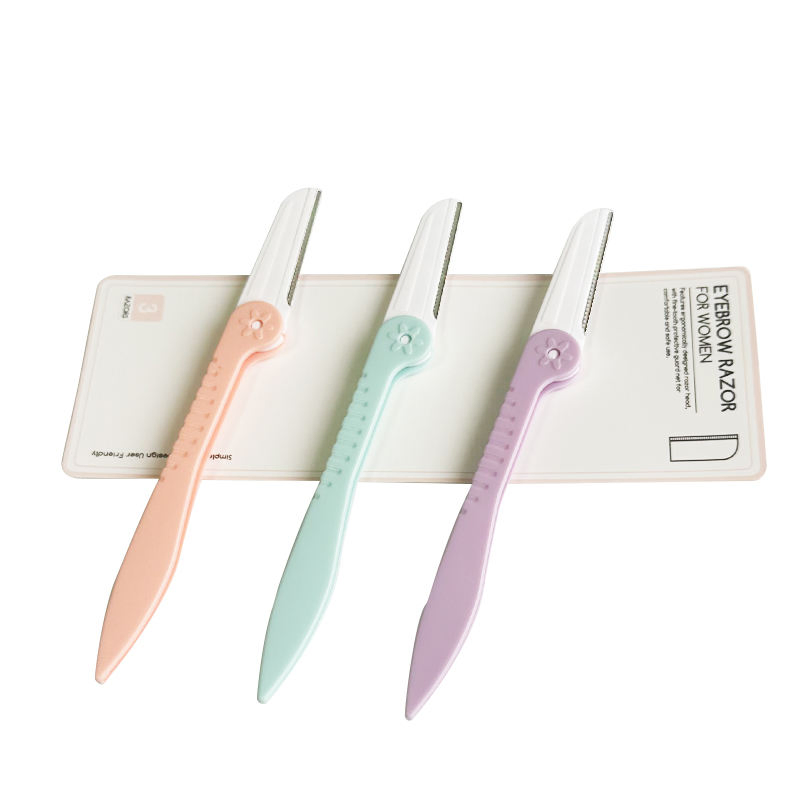 Hot Selling Eyebrow Razor Trimmer Sharp Face Blade Shaver Knife Eyebrow Razors