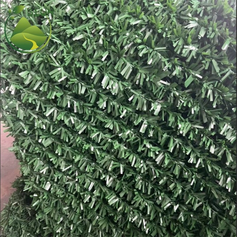 1.6mm Fence Grass Double Artificial Grass Iron Wire Fence Verified Supplier