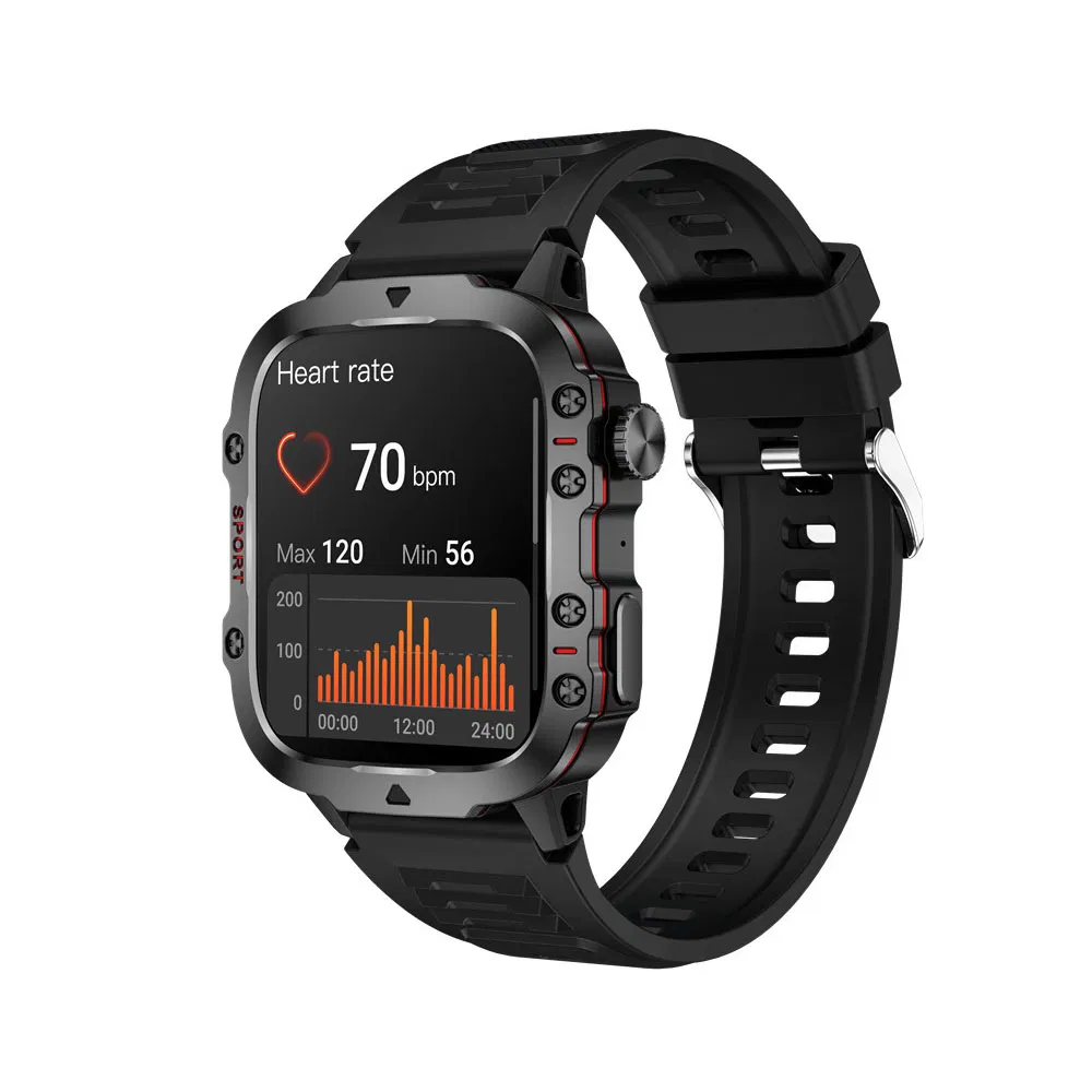 Умные часы с измерением пульса, SpO2 и отслеживанием сна