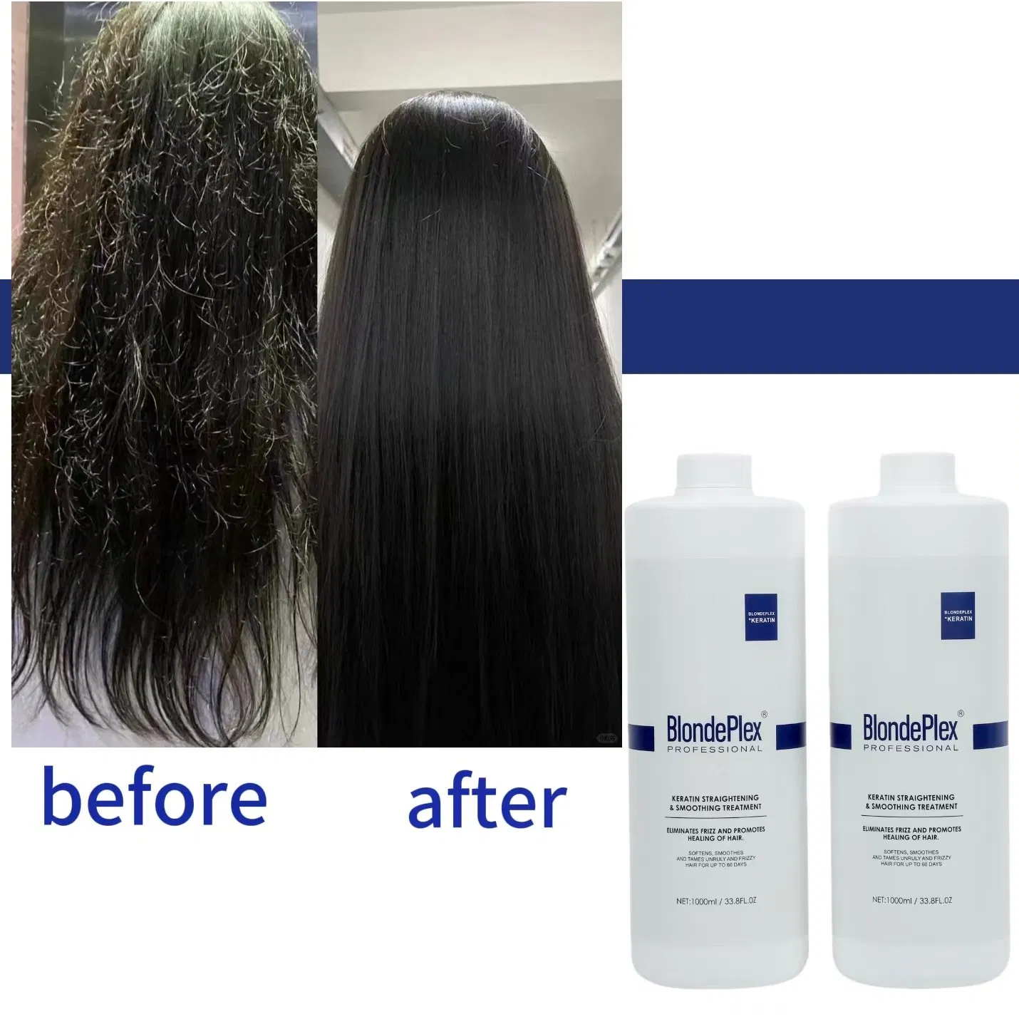 Private Label Salon Use Hair Keratin Treatment Brazilian Organic Protein Keratin Hair Treatment Straightening Cream