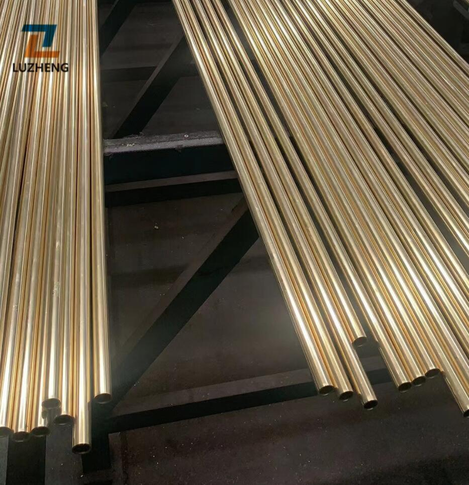 Air Cooler Condenser Seamless Cooper Alloy Tubes ASTM B111 B111m