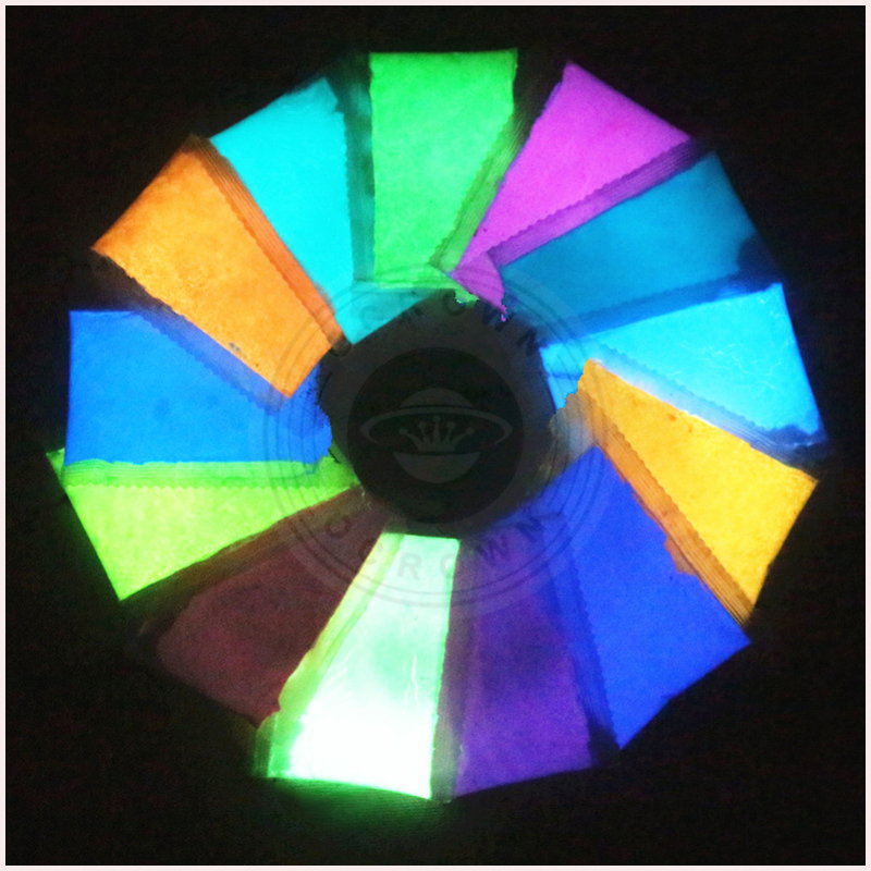 DIY Glow in Dark Pigment Powder Phosphor Pigment Manufacturer