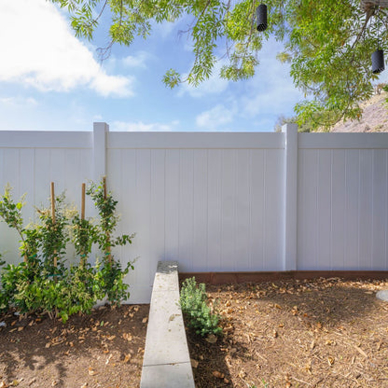 Rot Proof Easy Clean American Standard Vinyl Fence for Yard and Garden