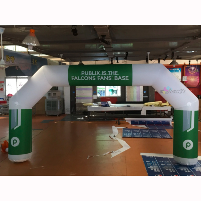 Custom High Quality UV Printing Sealed Archway Inflatable Arch for Marathon