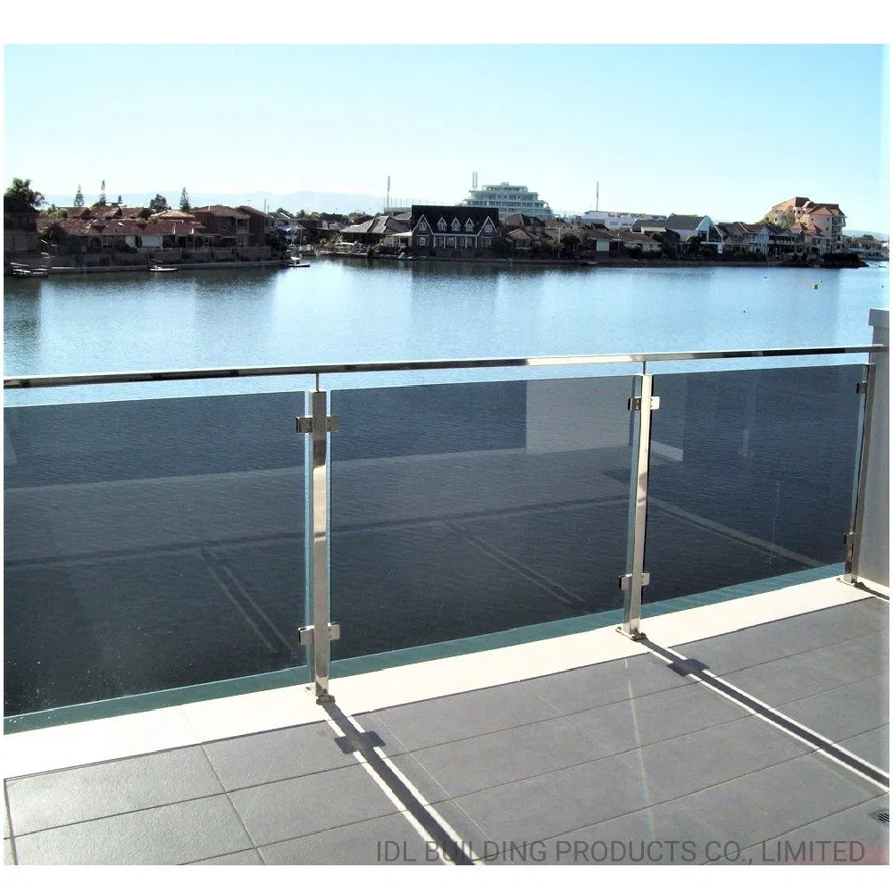 Rust-Proof 316 Stainless Steel Baluster Handrail Balustrade&Fence Tinted Glass Railing Balcony Railing Design Glass for Terrace&Staircase