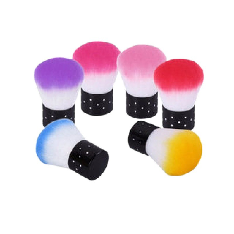 Manicure Tool Nail Dust Powder Brush Portable Dust Leaning Make up Brush for Nail Art Salon