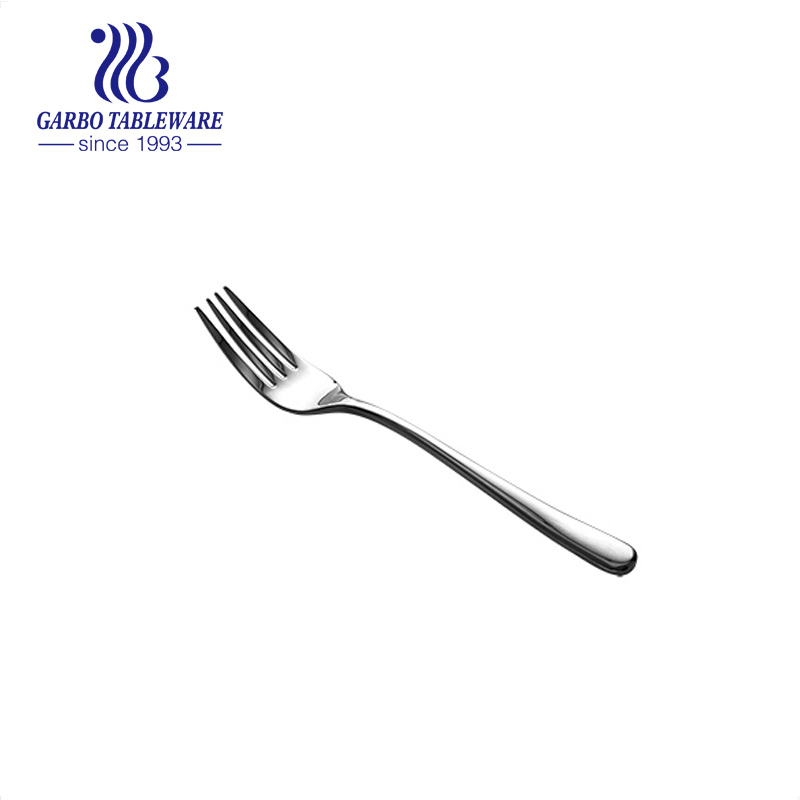 High Quality Polishing Dishwasher Food Contact Safe 201 Stainless Steel Cutlery Dinner Fork