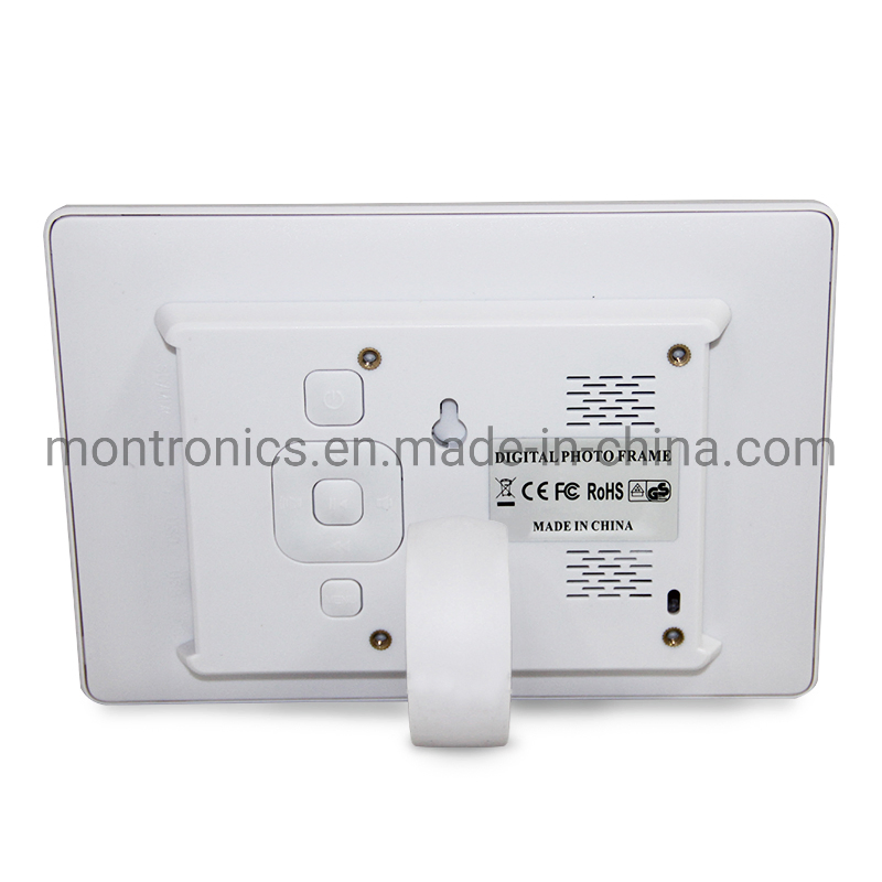 7-Inch LCD Digital Photo Frame Ad Player Motion Sensor USB Loop Video Playback