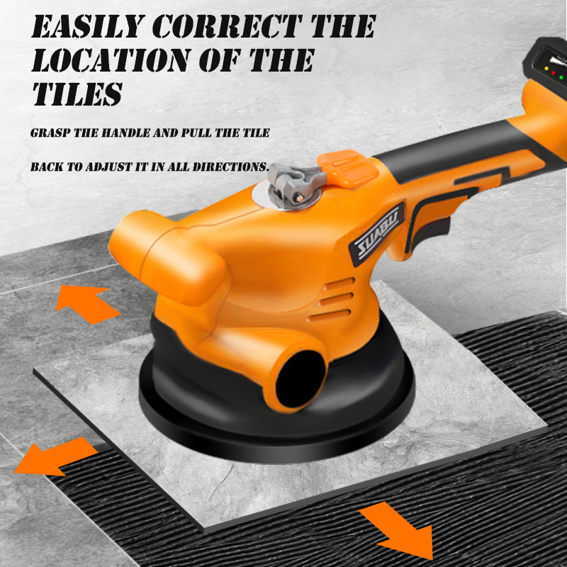 Super-Power Tile Tiling Machine Automatic Leveling Handheld Power Tools Floor Wall Tools Tile Leveling Machine for Bricklayers