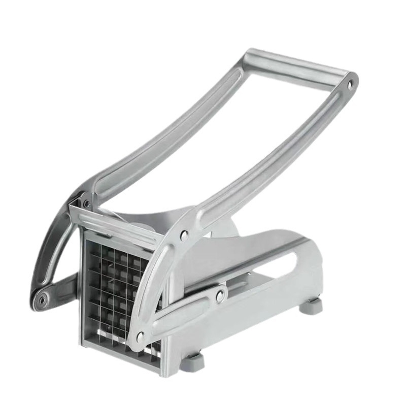 Wholesale Kitchen Gadgets Fruit Grid Slicer Stainless Steel Potato Chips Maker French Fry Cutter Manual Potato Cutter