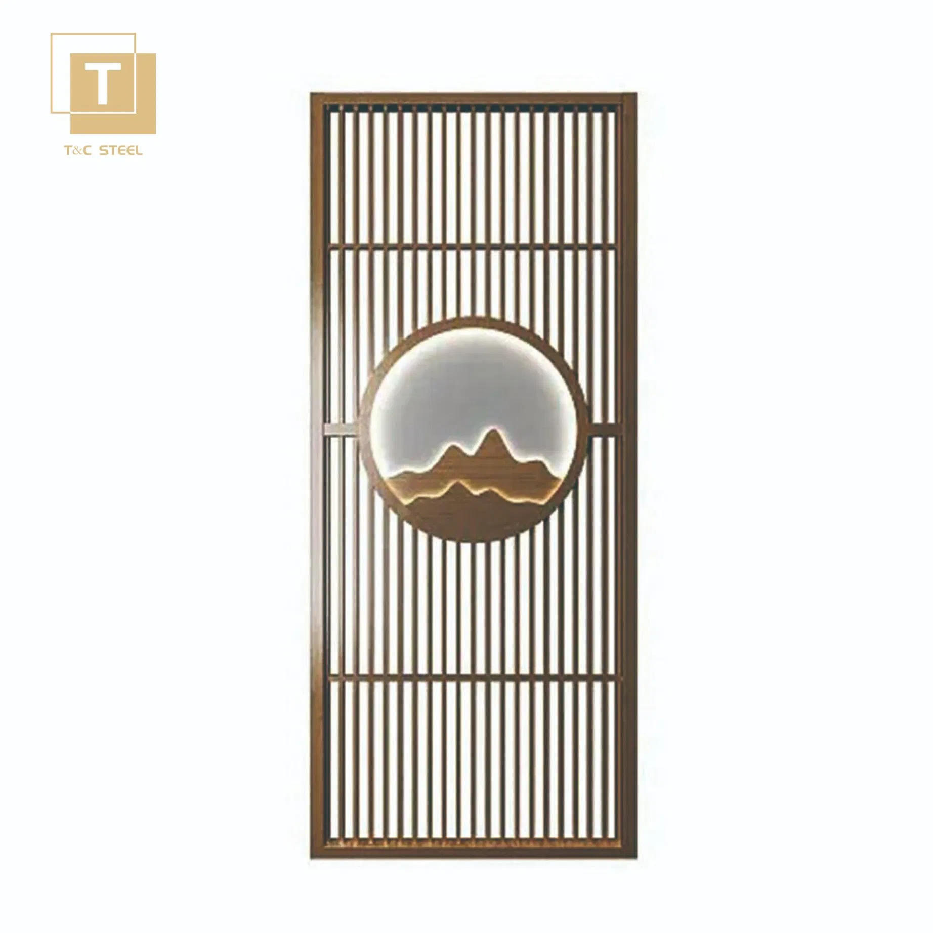 Laser Cut Room Metal Divider 304 Stainless Steel Screens for Interior Partition