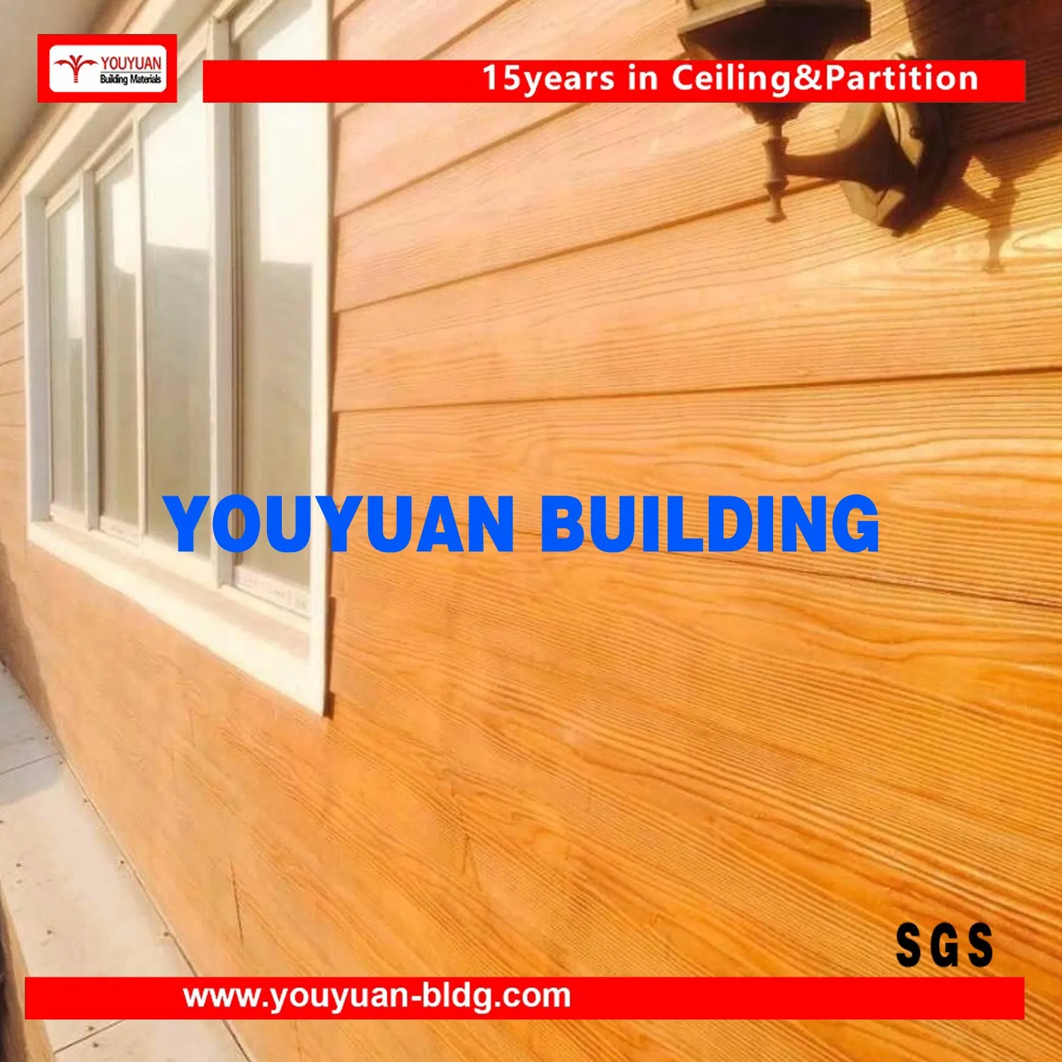 Decorative Waterproof Fiber Cement Panel Siding Exterior Lap Siding