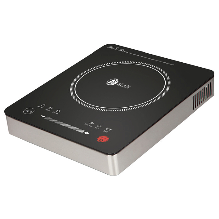 120V ETL /220V CE Hotel and Restaurant Use 1800W 3500W Steel Commercial Induction Cooker with Low Wattage Continuous Working Function