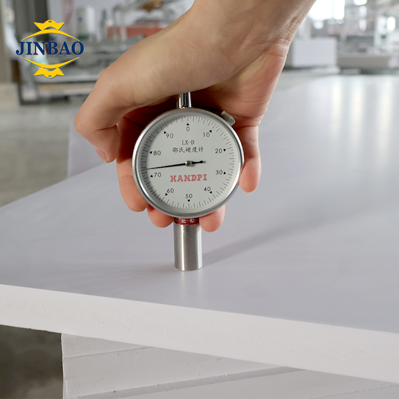 Jinbao 5X10 High Hardness 122X244 18 20mm Rigid Black White High Density Celuka 5mm Manufacturers 18mm Sheet Woodgrain Laminated PVC Foam Board for Cabinet