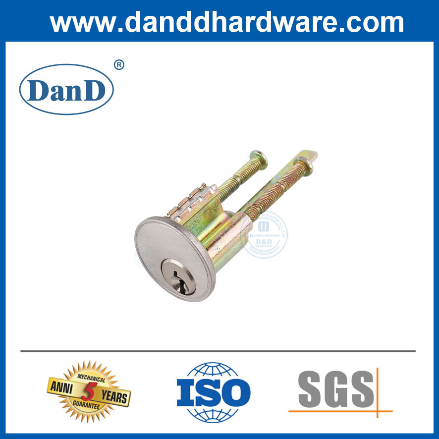 Panic Device Night Latch Plate Accessories Rim Cylinder with Tail-Plece