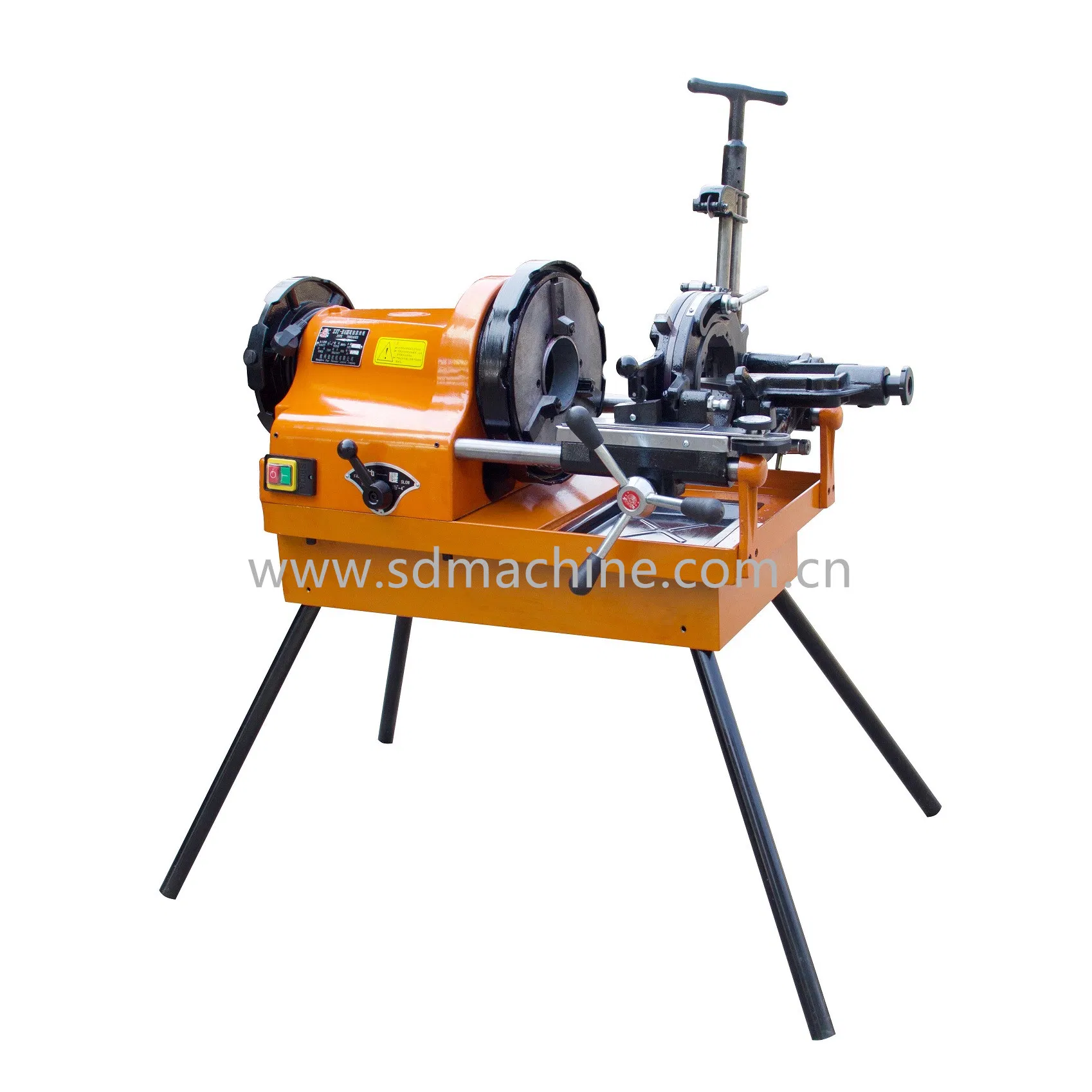 4" Electric Pipe Threading Machine For Threading Pipes From 1/2"-4"