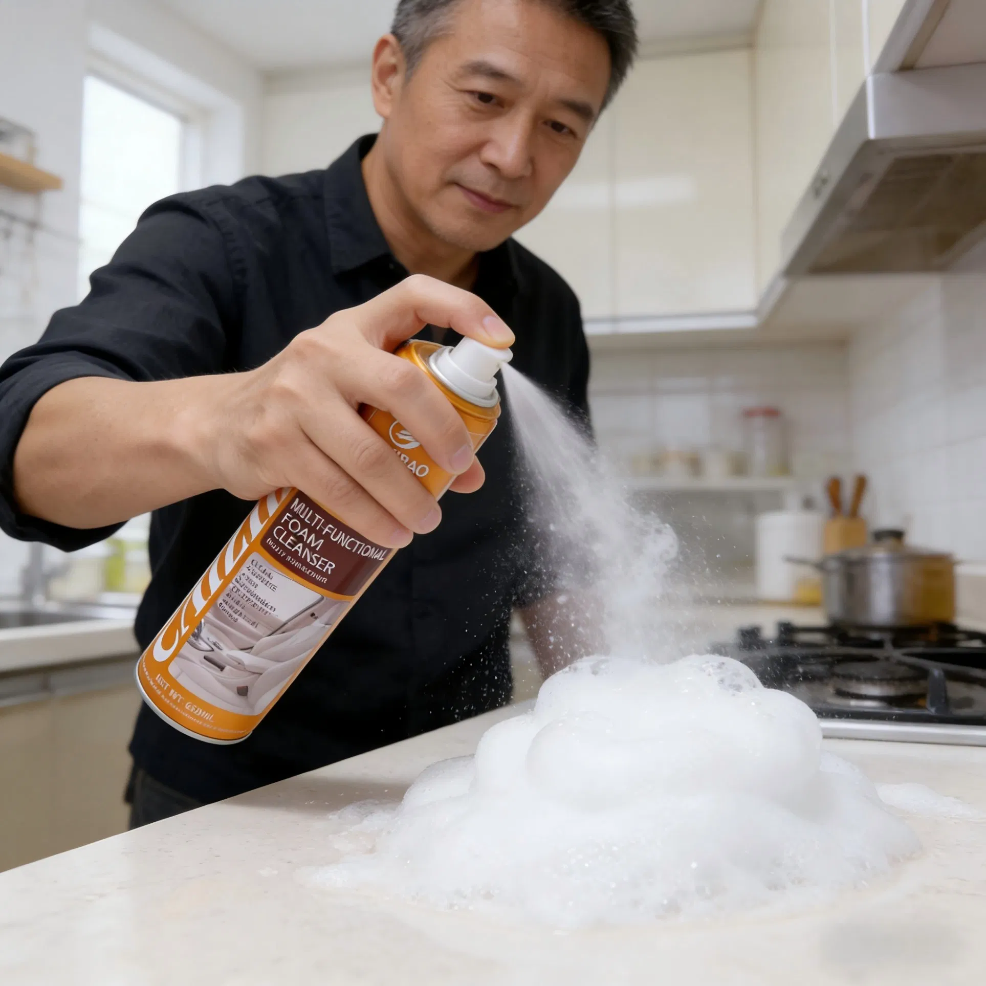 2026 New Multi-Purpose Foam Cleaner, Scrub Free Deep Clean for All Surfaces