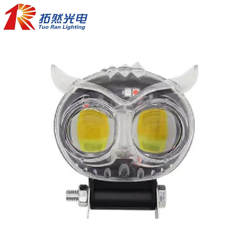 High Power 12W 9V CSP 3570 Dual Color LED Headlight for Electric Vehicle