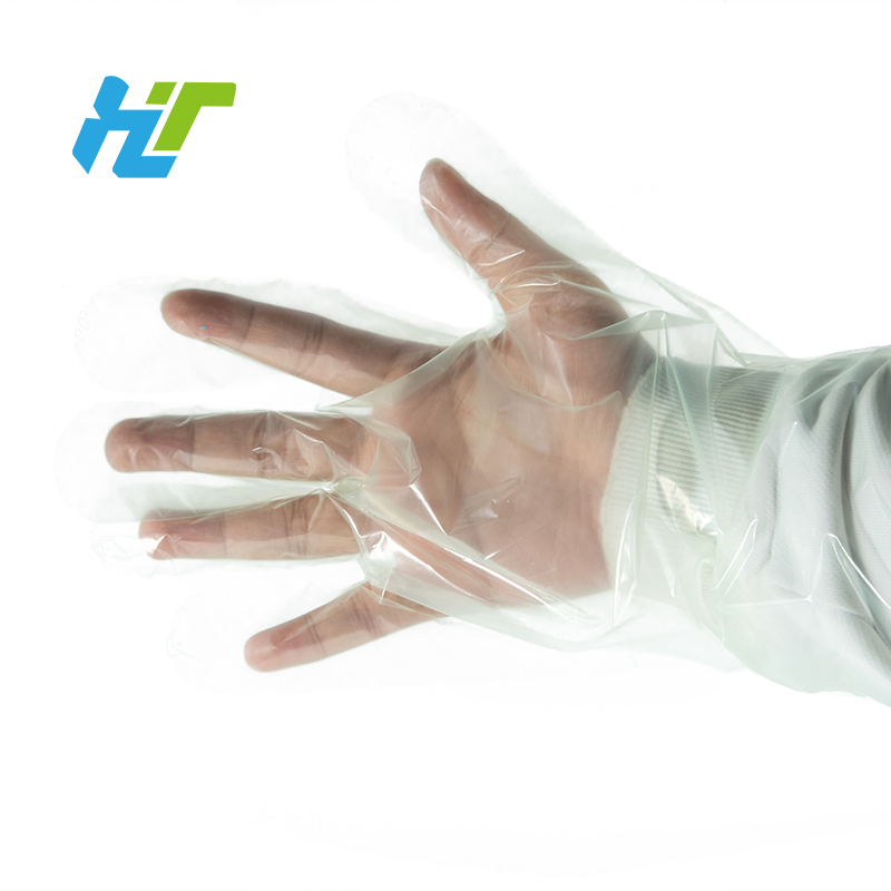 HDPE Long Arm Veterinary Gloves for Pig Examination with 90cm Length