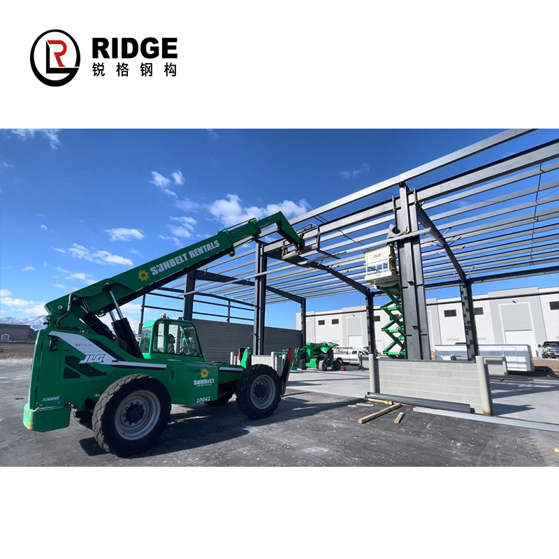 Prefabricated Four-Storey Building Steel Frame Structure Workshop Warehouse Structure