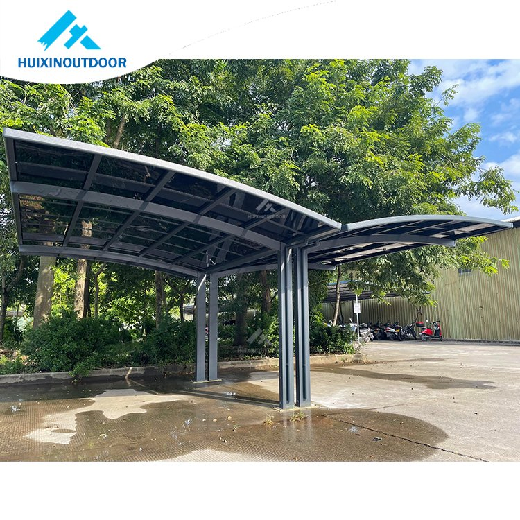 Gaeden Outdoor Decorative Pergola Roof Carport Systems Aluminum Pergola Carports for Car Parking Carport Aluminium Solar