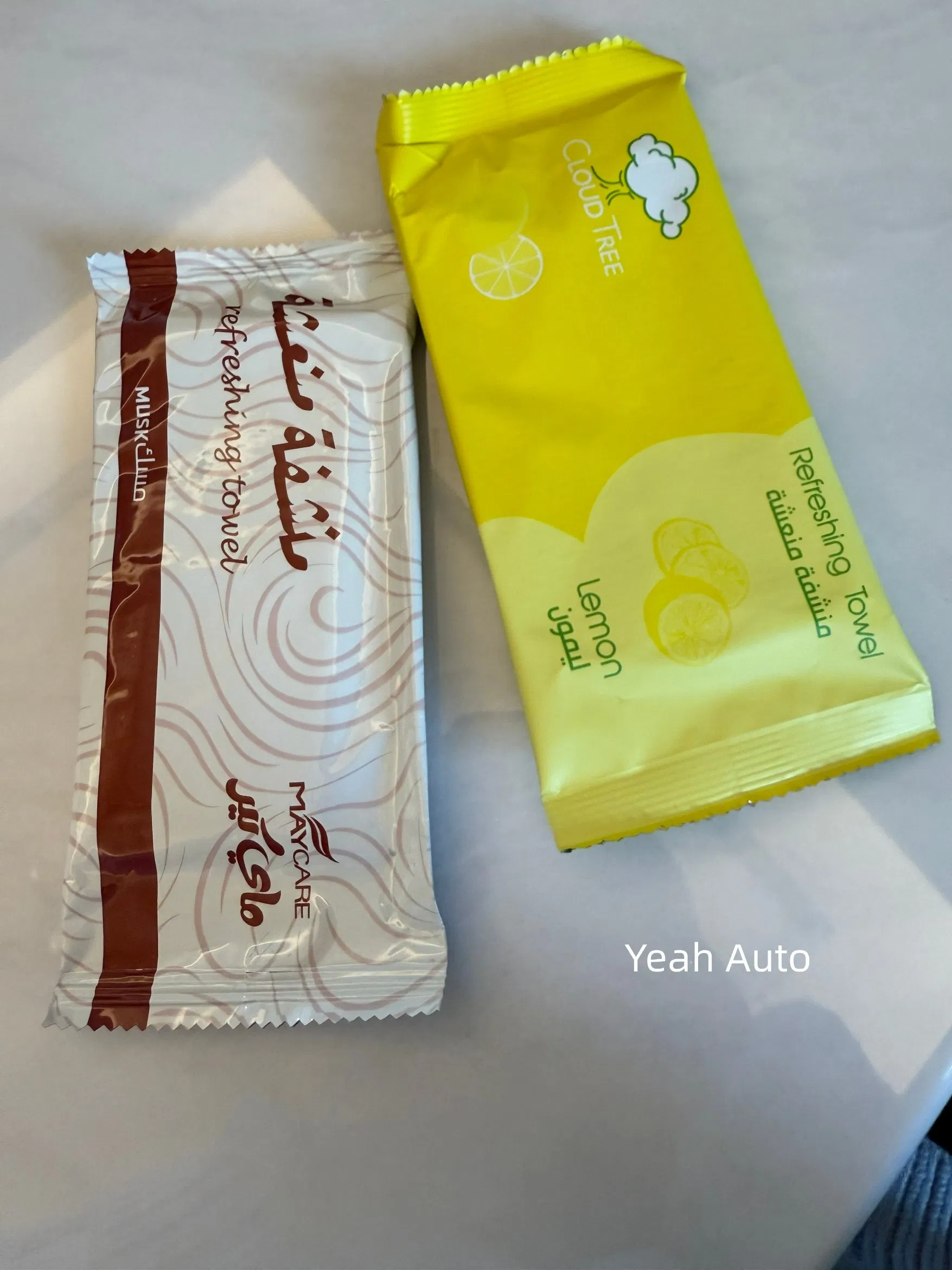 Microfiber Refreshing Wet Towel 220GSM 22*22cm Disposable Wet Wipe Daily Use