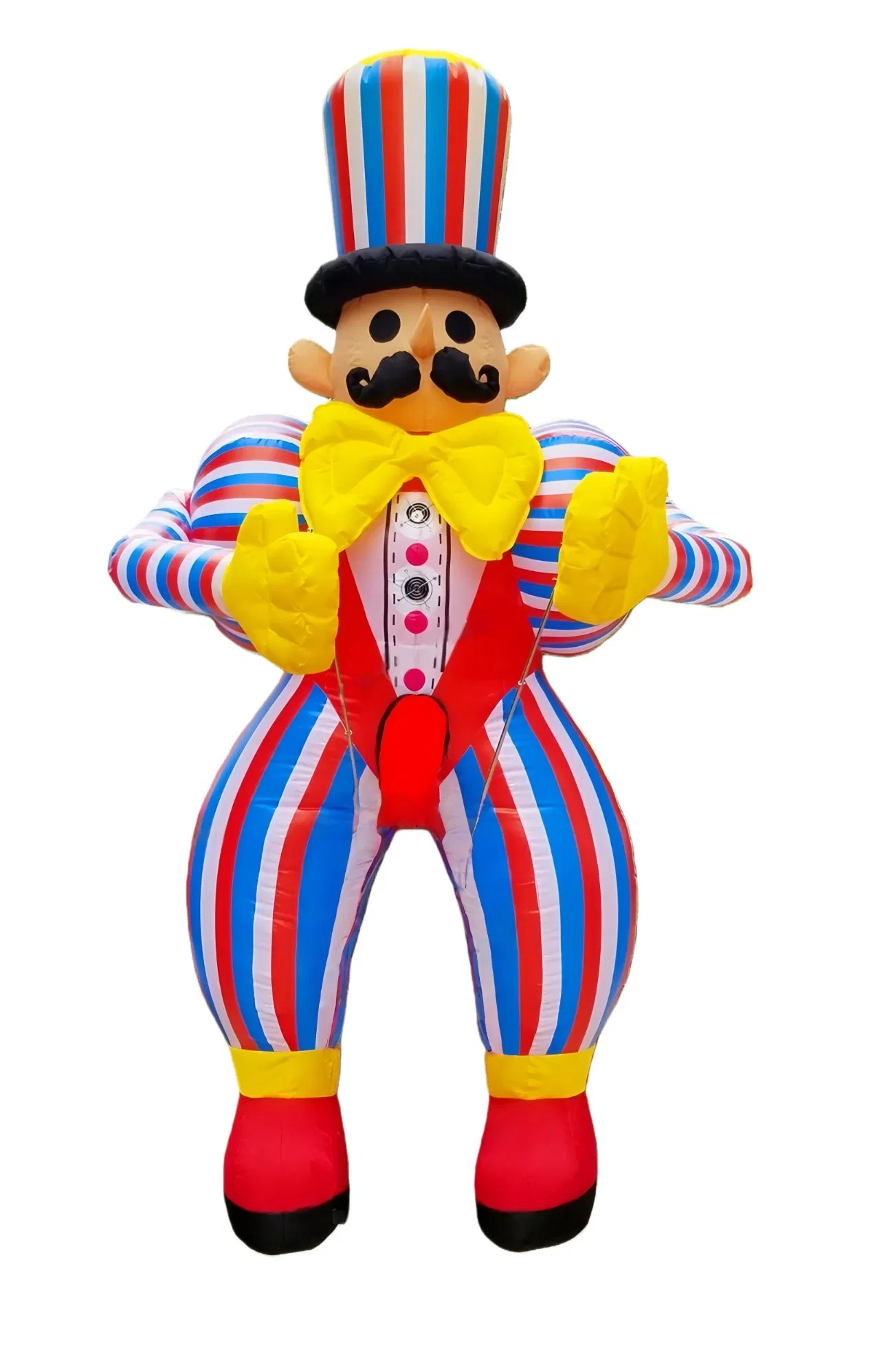 Parade Performance Walking Inflatable Clown Puppet Wearable Costume for Circus Show