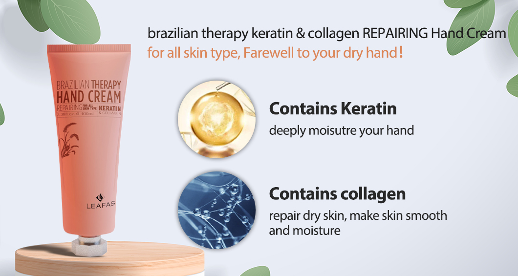 Wholesale OEM Body Skin Brazilian Therapy Repairing Hand Cream
