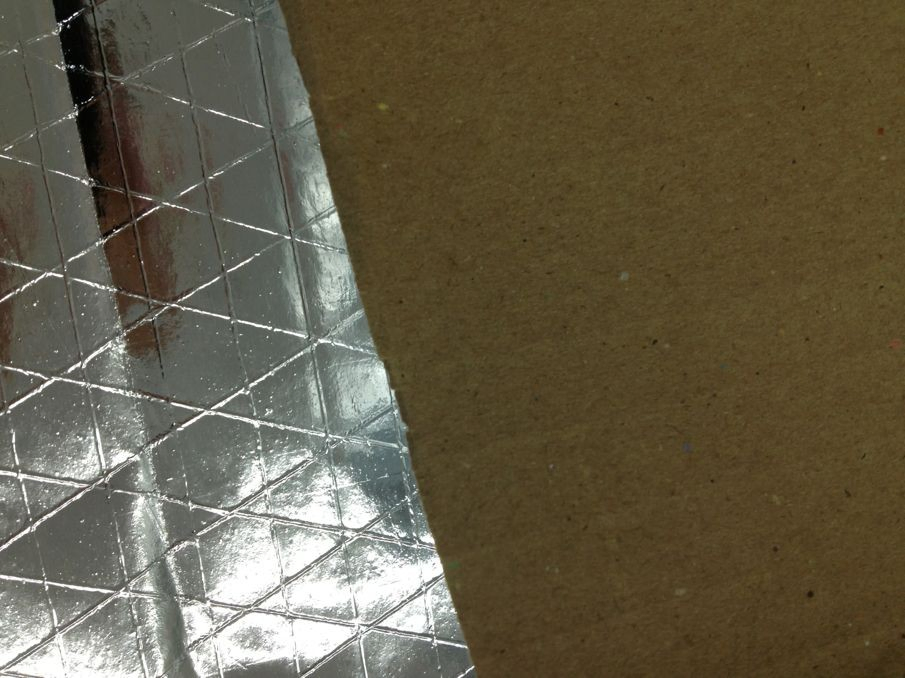 Aluminum Foil Scrim Straw Pulp Paper Kraft as Building Insulation