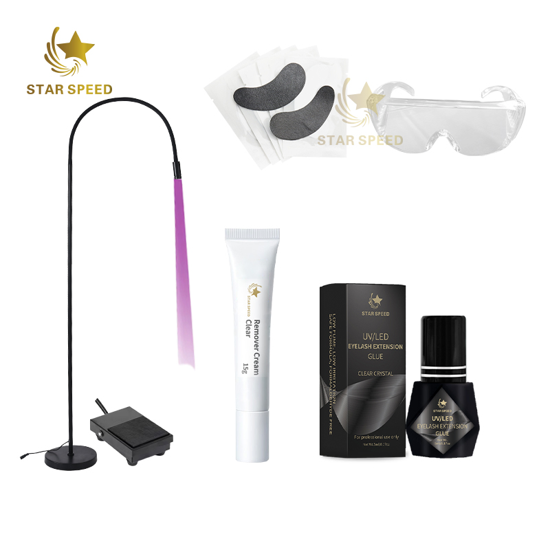 2023 Factory Wholesale UV LED Eyelash Lamp Kit