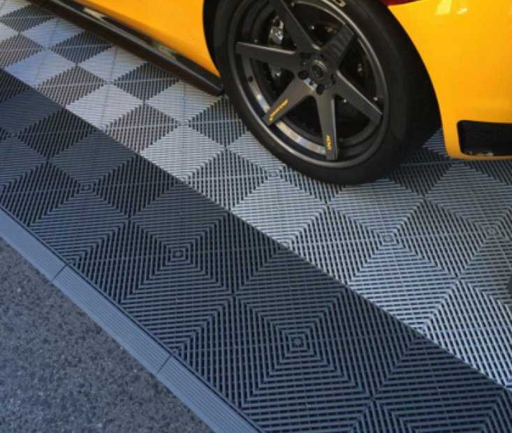 Напольная плитка для гаража Raw Materials