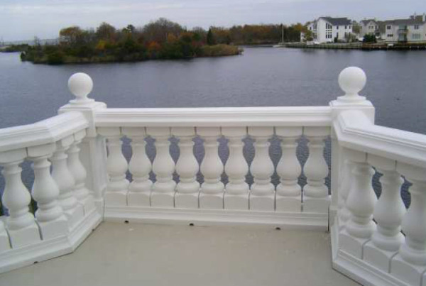 Landscape Garden Beige Limestone Sandstone Baluster and Railing with Post Column