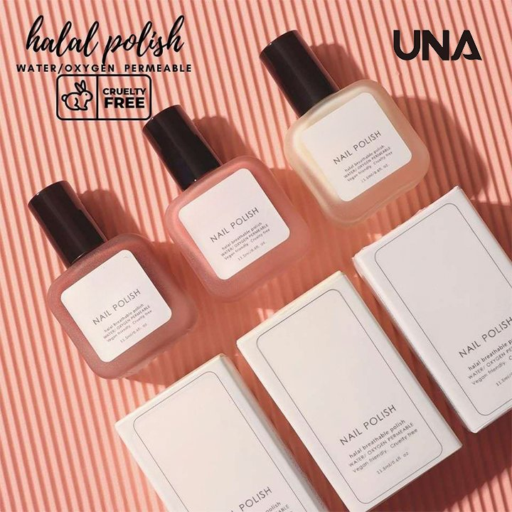 Custom Bottle Logo Breathable Nail Polish Cruelty-Free Healthy Friendly Halal Nail Polish 18-Free Fast-Drying 8/10/15ml