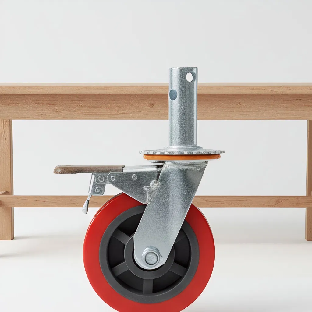 High-Quality Q235 Steel Frame Scaffolding Caster Wheel Made in China
