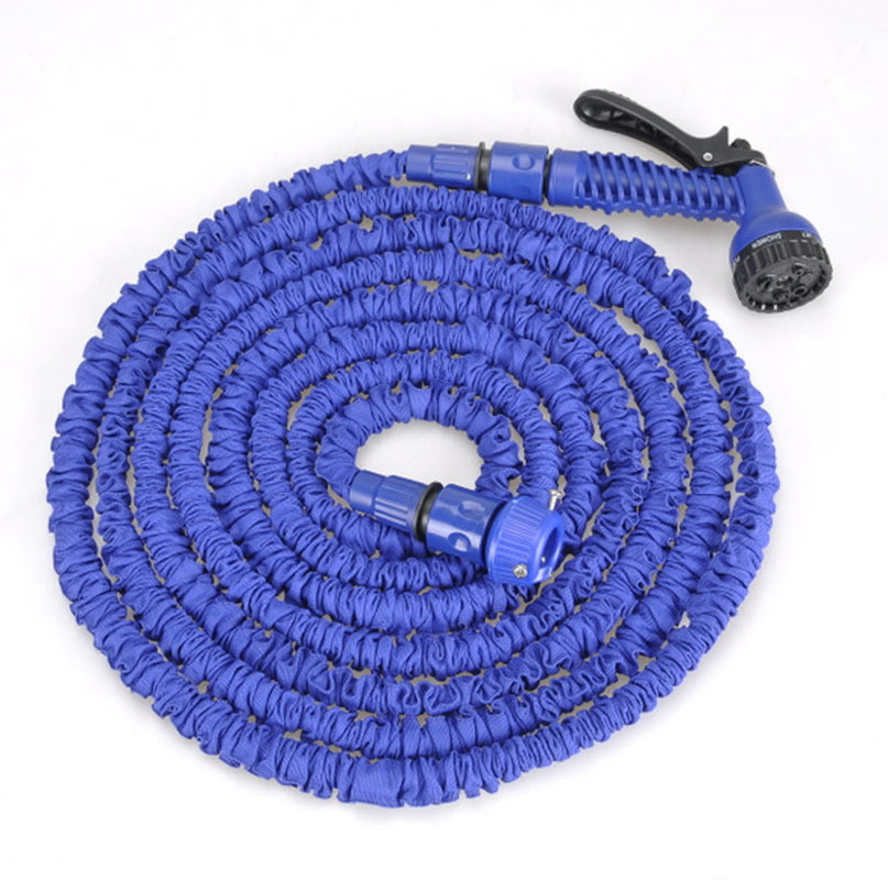 Expandable Flexible Plastic Hose with Spray Garden Magic 7-in-1 Nozzle Wbb12844