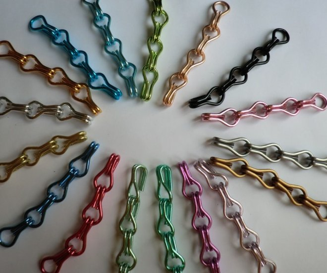 Decorative Aluminum Mesh Curtains Chain Link Fly Screen