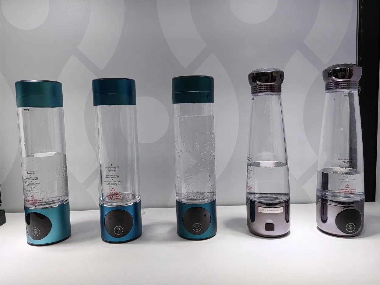 CE CB Certificated 3000+Ppb H2 Generator Hydrogen Rich Water Bottle Ionizer for Home, Sport